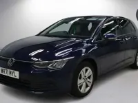 Used VW Golf VII Life 150 HP (110 kW) 2021 Blue Hatchback