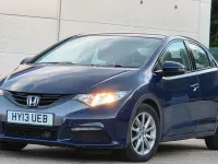 Used Honda Civic SE 100 HP (73 kW) 2013 Blue Hatchback