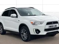 Used Mitsubishi ASX 114 HP (83 kW) 2016 White SUV