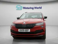 Used Skoda Karoq SportLine 150 HP (110 kW) 2019 Red SUV