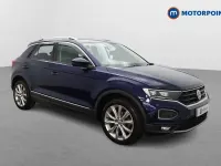 Used VW T-Roc SEL 150 HP (110 kW) 2020 Blue SUV