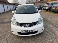 Used Nissan Note N-TEC 110 HP (80 kW) 2012 White Hatchback