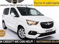 Used Vauxhall Combo S 130 HP (95 kW) 2019 White MPV