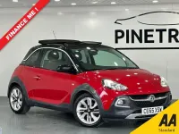 Used Vauxhall Adam Rocks 115 HP (84 kW) 2015 Red Hatchback