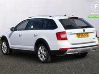 Used Skoda Octavia Scout 4x4 184 HP (135 kW) 2016 White Hatchback