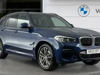 Used BMW X3 M Sport 190 HP (139 kW) 2021 Blue SUV