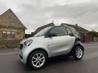 Usado Smart ForTwo Coupé Passion 71 CV (52 kW) 2018 Negro Coupe