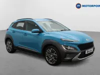 Used Hyundai Kona Premium 141 HP (103 kW) 2021 Blue SUV