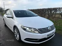 Used VW CC 150 HP (110 kW) 2014 White Sedan