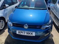 Używany VW Polo BlueGT 150 KM (110 kW) 2017 Niebieski Hatchback