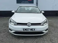 Used VW Golf VII SE 125 HP (91 kW) 2018 White Hatchback