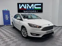 Used Ford Focus Titanium 115 HP (84 kW) 2015 White Hatchback