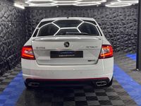 Used Skoda Octavia vRS 230 HP (169 kW) 2017 White Hatchback