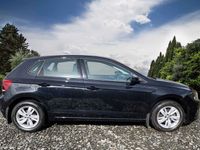 Used VW Polo SE 80 HP (58 kW) 2019 Black Hatchback
