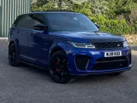 Used Land Rover Range Rover Sport SVR 2018 Blue SUV