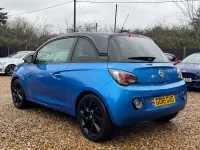 Used Vauxhall Adam S 70 HP (51 kW) 2016 Blue Hatchback