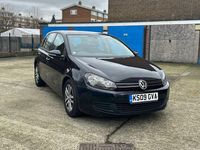 Used VW Golf VI SE 2009 Black Hatchback