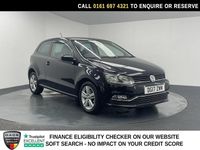 Used VW Polo Edition 75 HP (55 kW) 2017 Black Hatchback