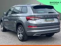 Used Skoda Kodiaq SportLine 140 HP (102 kW) 2022 Graphite grey metallic SUV