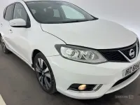Used Nissan Pulsar N-TEC 110 HP (80 kW) 2015 White Hatchback