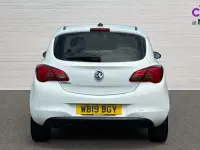 Used Vauxhall Corsa Sport 90 HP (66 kW) 2019 White Hatchback
