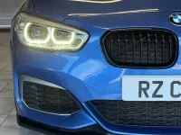 Used BMW M140 M Sport 335 HP (246 kW) 2017 Blue Hatchback