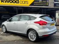Begagnad Ford Focus Titanium X 150 HK (110 kW) 2015 Silver Halvkombi