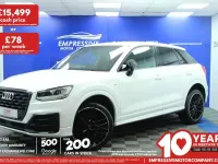Used Audi Q2 Black Edition 116 HP (85 kW) 2020 White SUV
