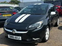 Used Vauxhall Corsa 2016 Black Hatchback