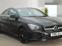 Used Mercedes CLA180 122 HP (89 kW) 2016 Black Coupe