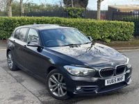Used BMW 120 Sport Line 190 HP (139 kW) 2015 Black Hatchback