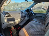 Used VW T6 Highline 140 HP (102 kW) 2015 Black Van