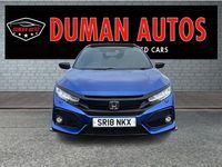 Used Honda Civic Sport Plus 182 HP (133 kW) 2018 Blue Hatchback