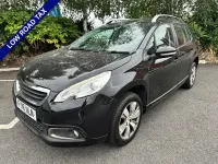 Used Peugeot 2008 Active 75 HP (55 kW) 2016 Black SUV