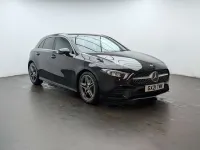 Used Mercedes A200 AMG line 163 HP (119 kW) 2021 Black Hatchback