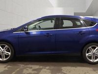 Used Ford Focus Zetec 2014 Blue Hatchback