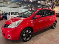 Używany Nissan Note N-TEC 110 KM (80 kW) 2012 Czerwony Hatchback