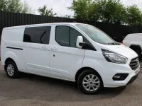 Used Ford Transit Custom Limited 130 HP (95 kW) 2021 White Van