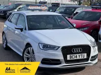 Usado Audi S3 Sportback Performance 333 HP (244 kW) 2014 Branco Citadino
