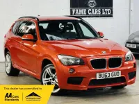 Used BMW X1 M Sport 2013 Orange SUV