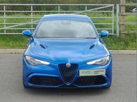 Used Alfa Romeo Giulia Quadrifoglio 510 HP (375 kW) 2022 Blue Sedan