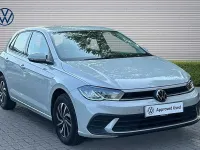 Used VW Polo Life 95 HP (69 kW) 2022 Ascot grey Hatchback