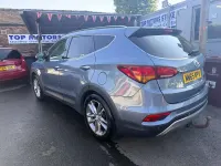 Used Hyundai Santa Fe Premium SE 2015 Blue SUV