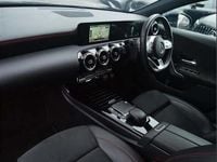 Used Mercedes A200 AMG line 161 HP (118 kW) 2021 Blue Hatchback