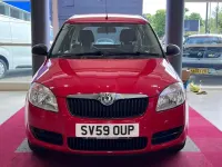 Used Skoda Roomster Drive 70 HP (51 kW) 2009 Red MPV