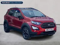 Begagnad Ford Ecosport Active 125 HK (91 kW) 2023 Röd SUV