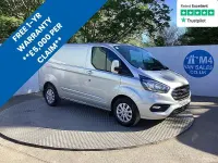 Usado Ford Transit Custom Limited 130 HP (95 kW) 2021 Prateado Van