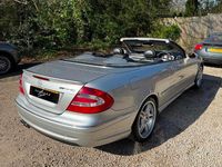 Used Mercedes CLK55 AMG AMG 369 HP (271 kW) 2004 Silver Cabriolet