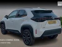 Used Toyota Yaris Hybrid Design 2023 White Hatchback