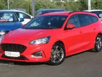Used Ford Focus ST-Line 120 HP (88 kW) 2019 Red Estate